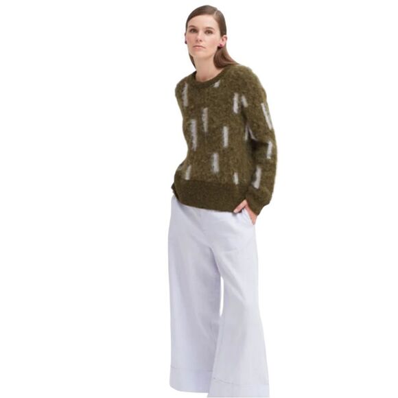 Elk Flikrin Sweater Olive Size US 8 - Picture 3 of 8